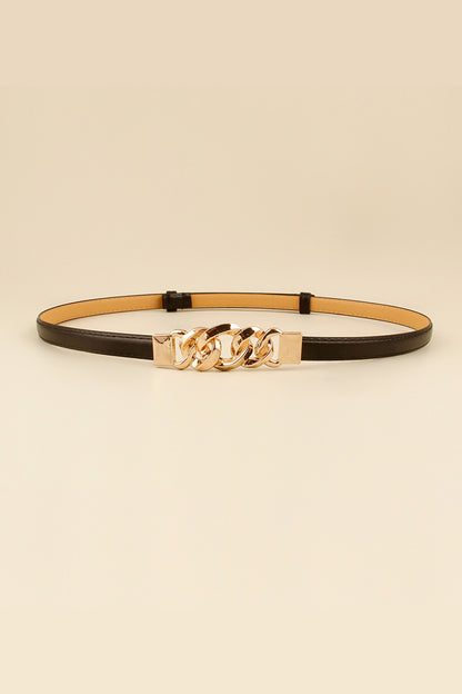 PU Skinny Belt Carauana Store
