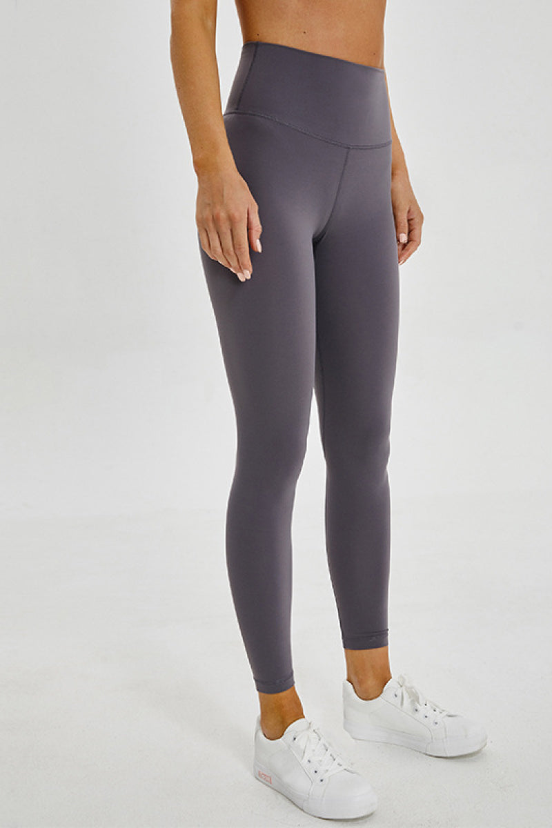 Millennia Wide Seamless Band Waist Sports Leggings CaRaUaNa Fashion