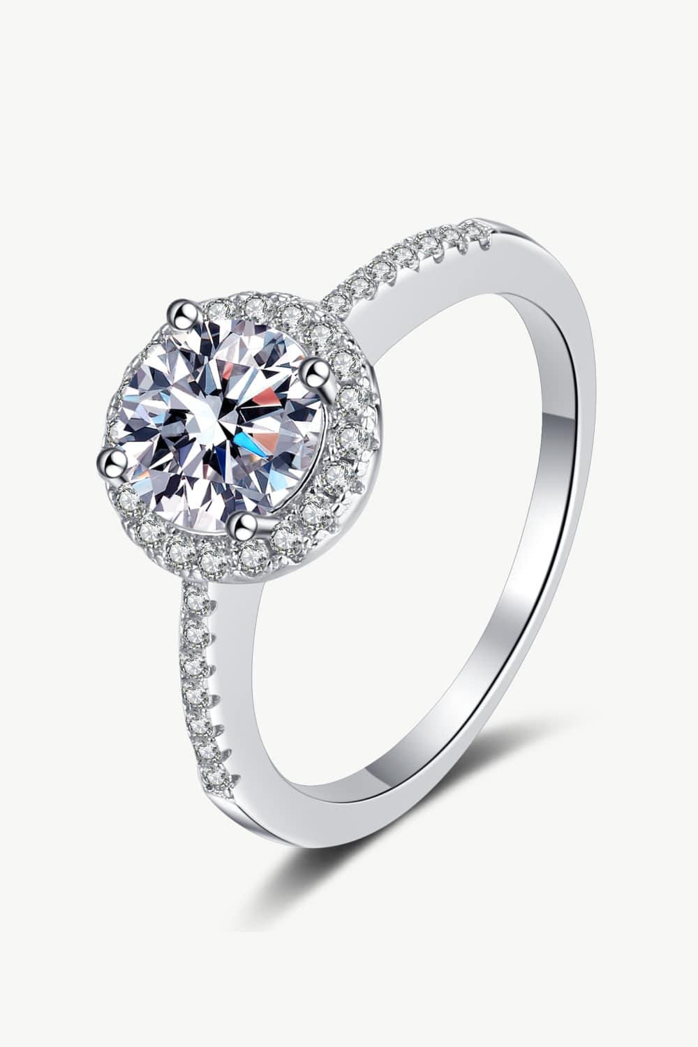 Ready To Flaunt Moissanite Ring Carauana Store