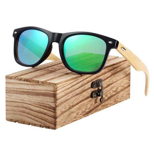BARCUR Bamboo Sunglasses Carauana Store