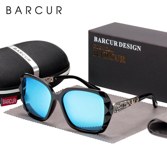 BARCUR Polarized Sunglasses UV400 Lady Fashion Gradient Carauana Store