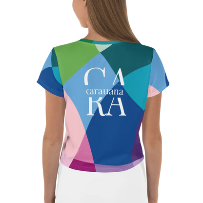 Carauana Vivace  Crop Tee multicolor back