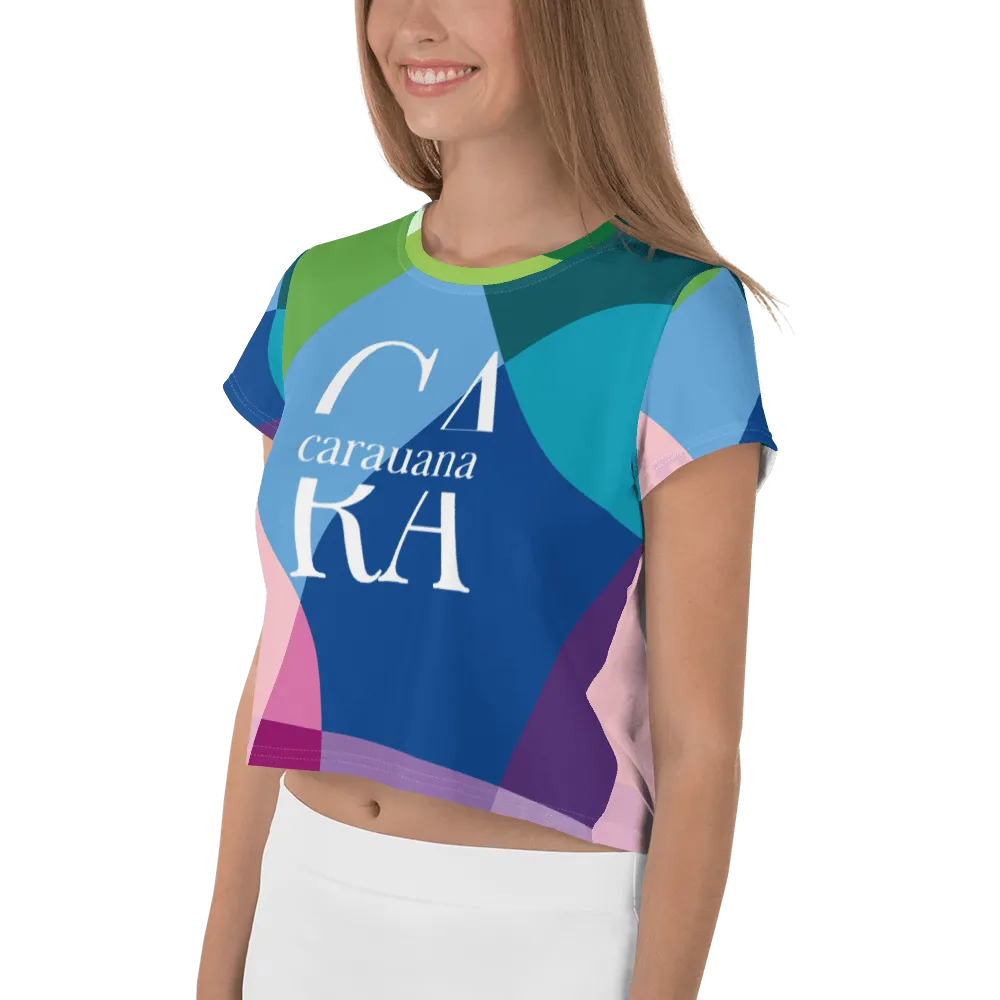 Carauana Vivace  Crop Tee multicolor