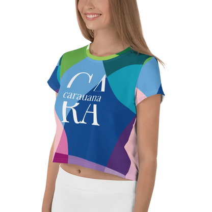 Carauana Vivace  Crop Tee multicolor