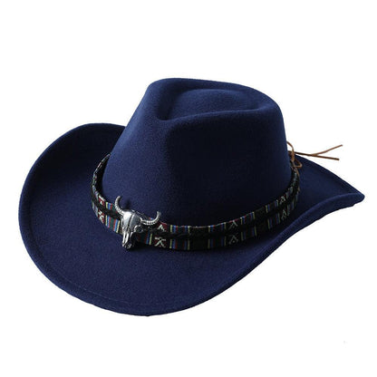 Cowboy hat monochrome felt Men and Women