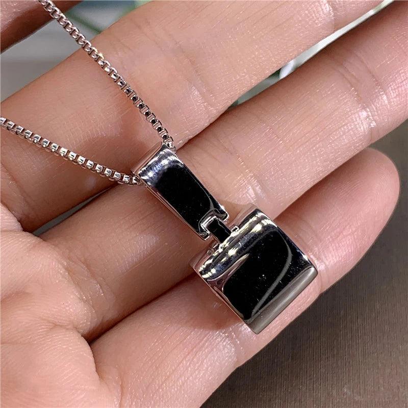 Luxury Fashion Women's Necklace with Big Round Cubic Zirconia