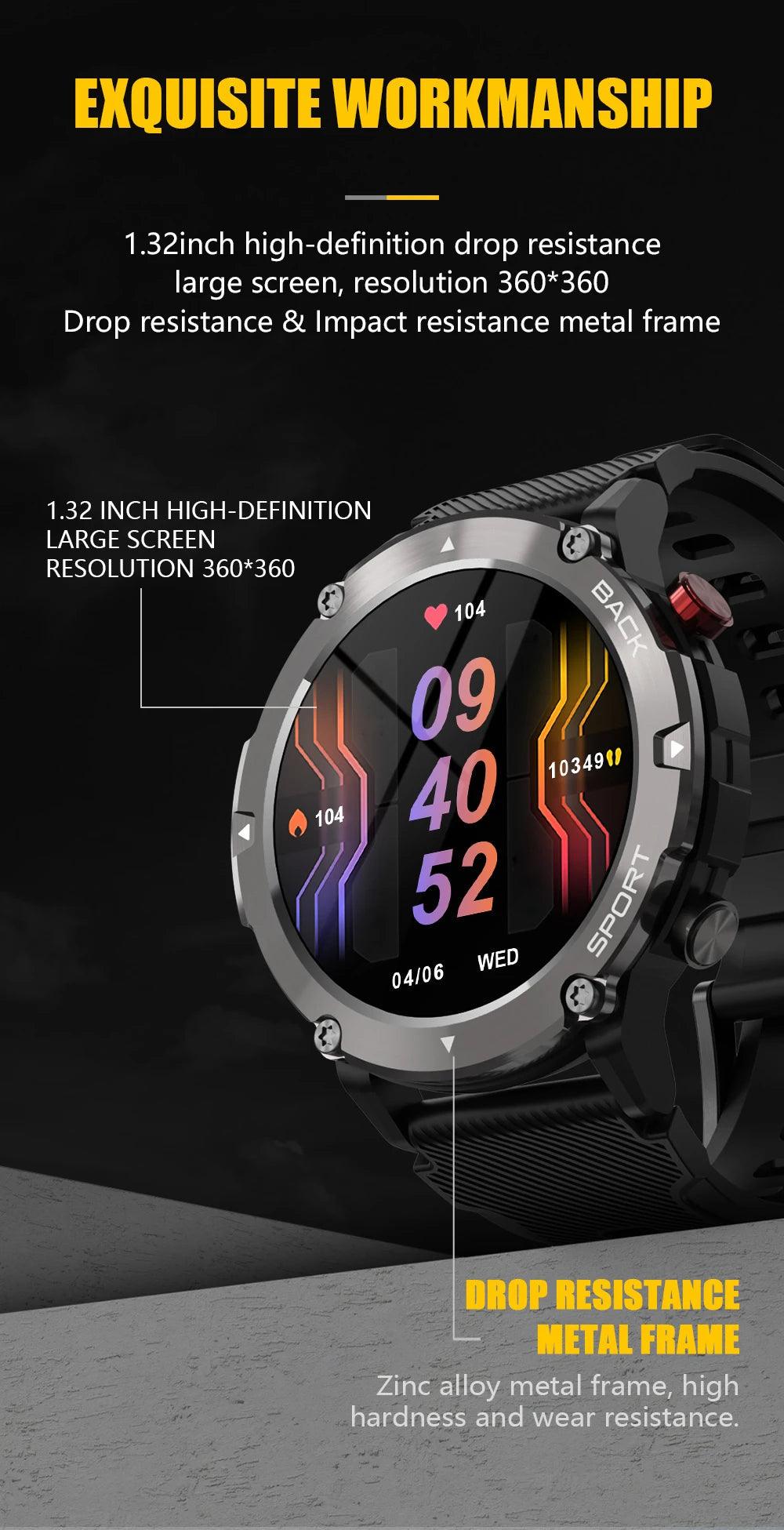 LEMFO SmartWatch Men Bluetooth Call LF26 MAX|Your Ultimate Sports Companion