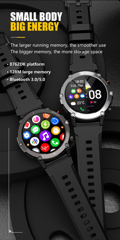 LEMFO SmartWatch Men Bluetooth Call LF26 MAX|Your Ultimate Sports Companion