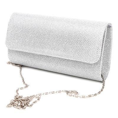 Ladies Handbag Wedding Luxury Chain Crossbody Bags Gold Silver Evening Party Clutch and Purse Female