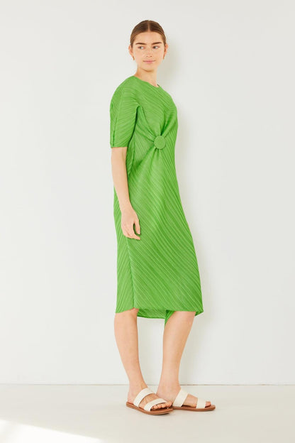 Marina West Swim Pleated Dolman Sleeve Dress Carauana Store