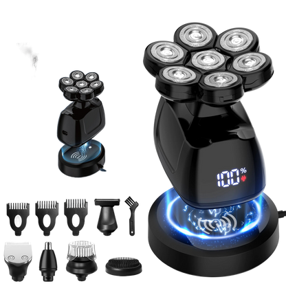 Sejoy Head Shaver – 7D Waterproof Grooming Kit