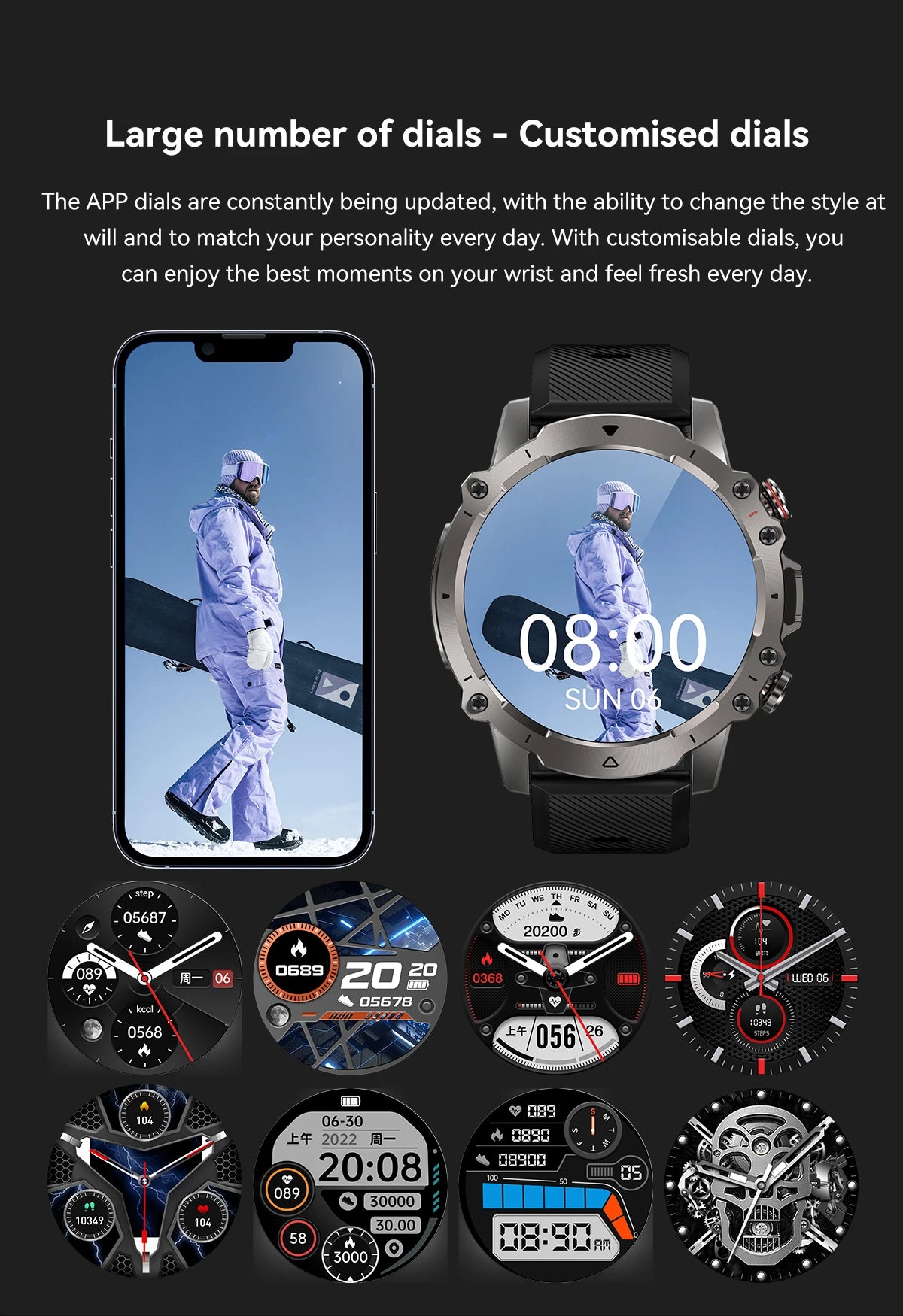 LEMFO Falcon Smartwatch: A Fusion of Style and Intelligence - Carauana Store