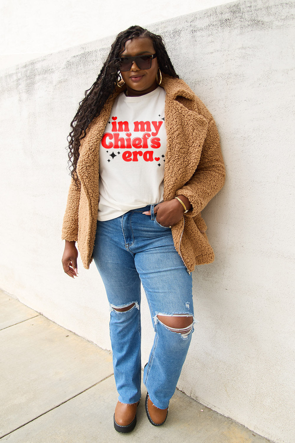 Simply Love Full Size IN MY CHIEFS ERA Short Sleeve T-Shirt Carauana Store