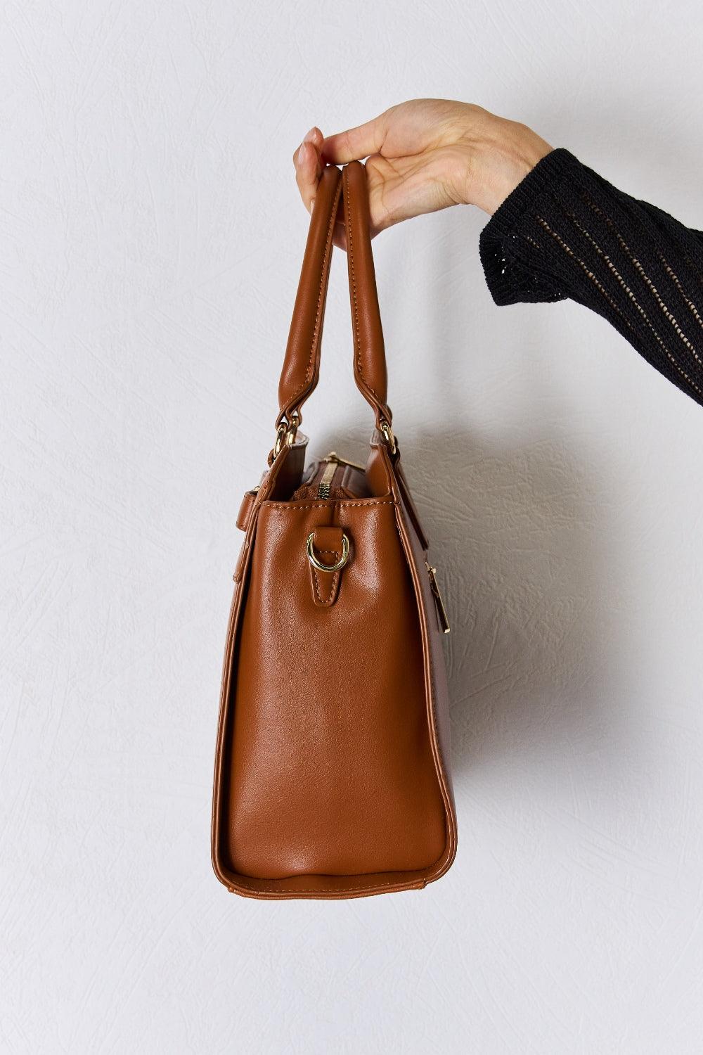 David Jones Texture PU Leather Handbag Carauana Store