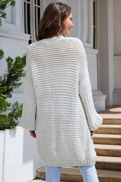 Open Front Longline Cardigan Carauana Store