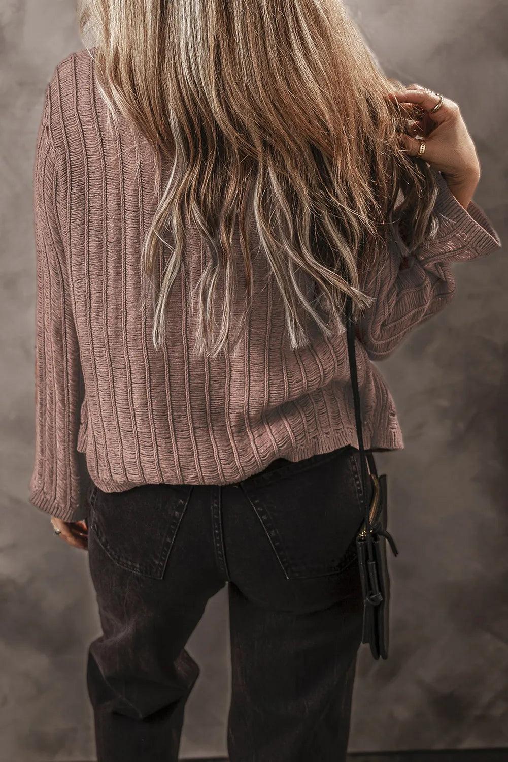 Button Up Long Sleeve Cardigan Carauana Store