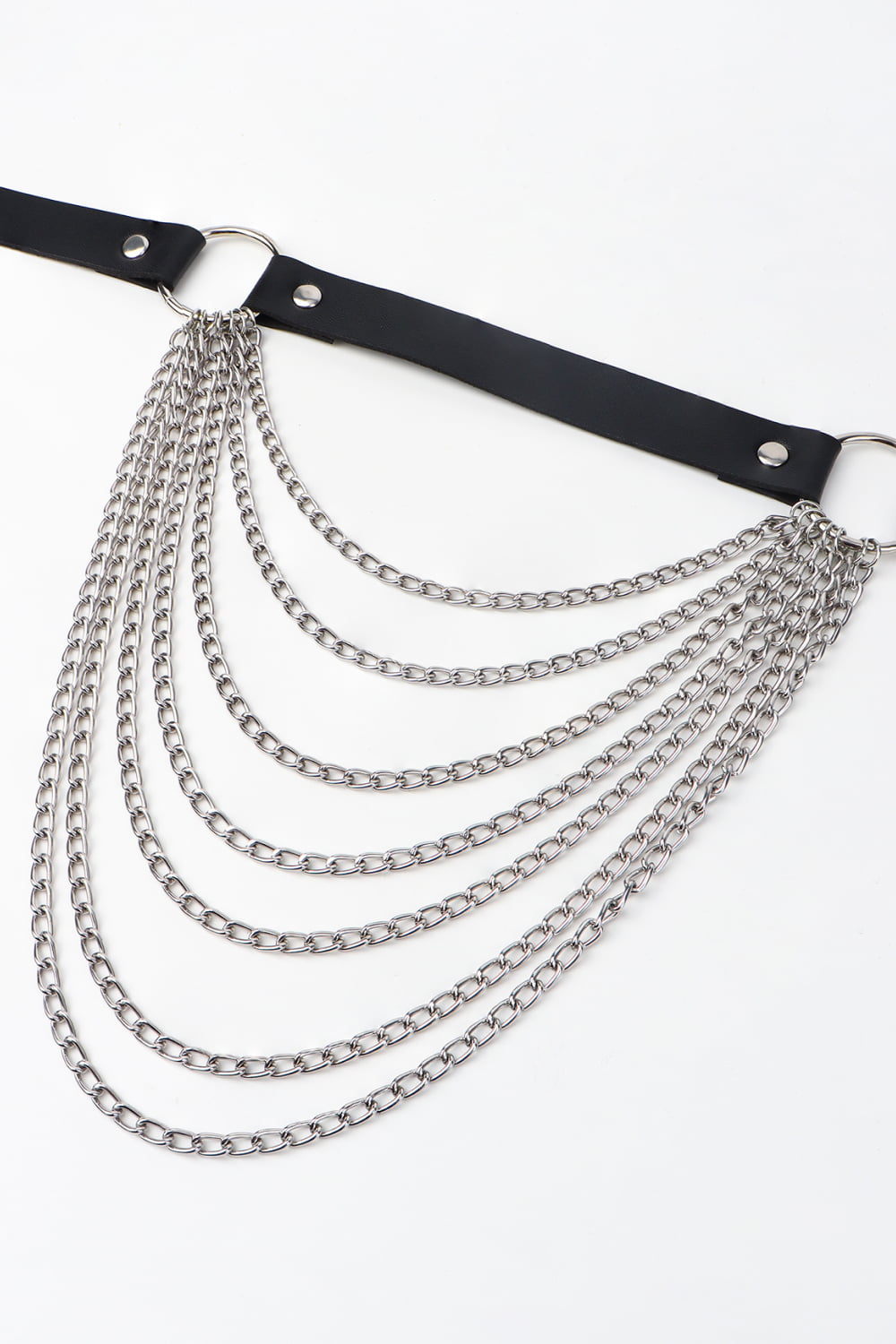PU Belt with Chain Carauana Store