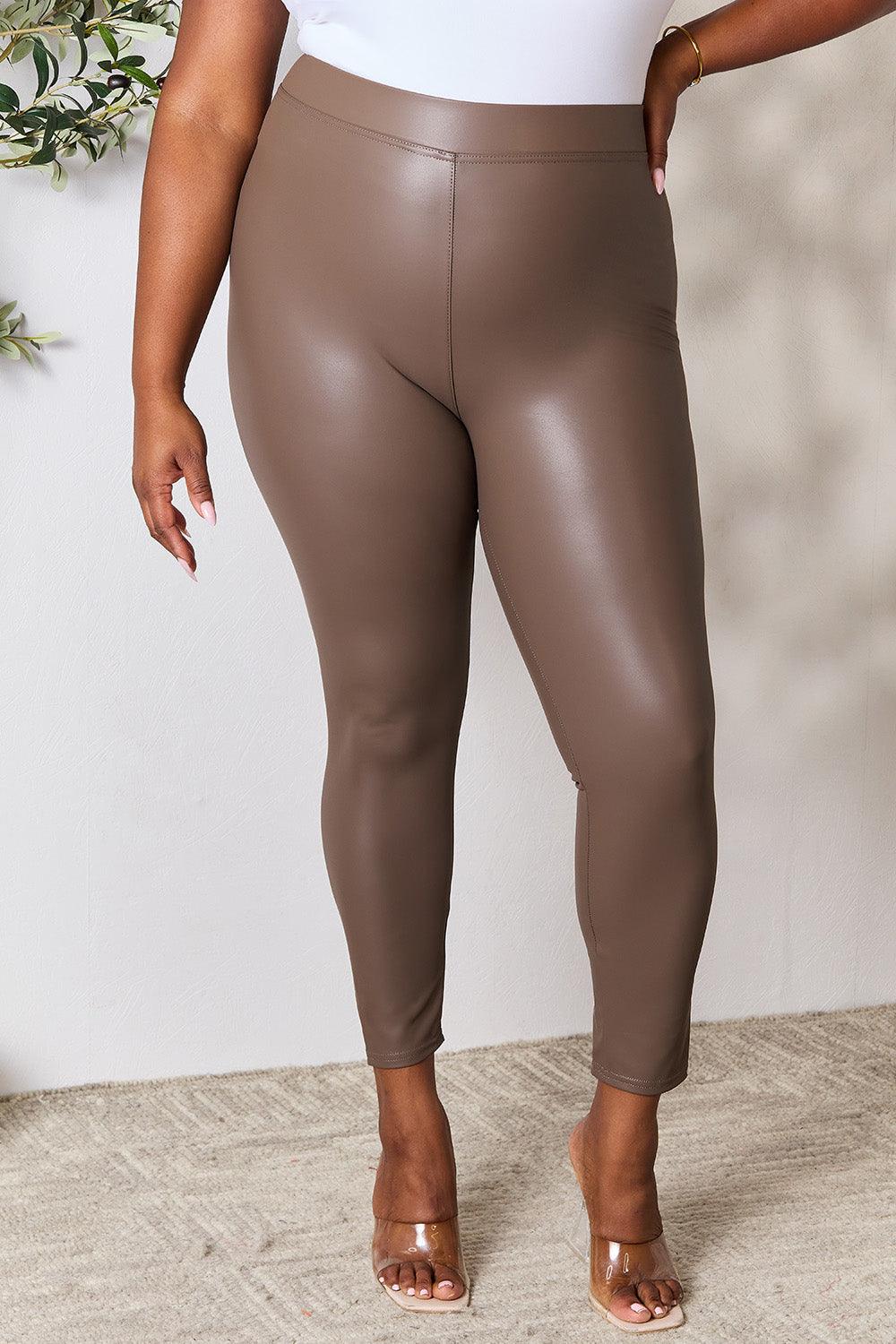 e.Luna Full Size High Waist Skinny Pants Carauana Store