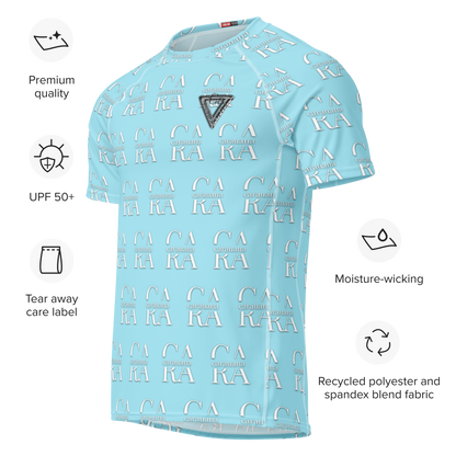 Original CaRaUaNa Rash Guard - Blizzard Blue Carauana Store