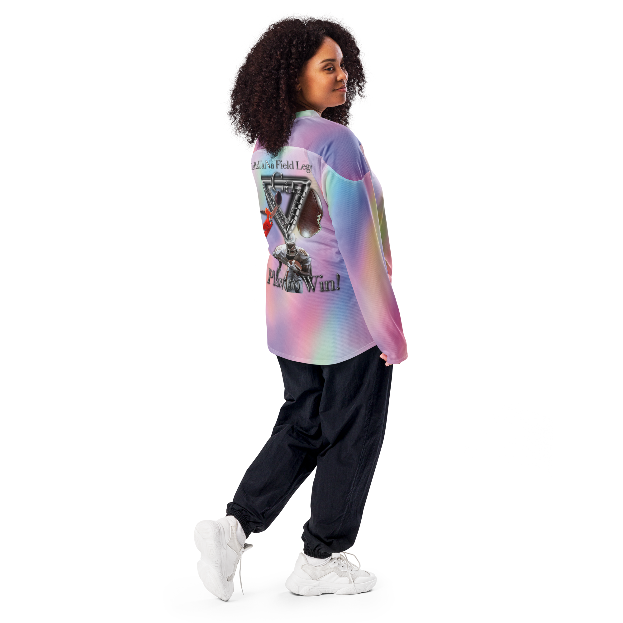 🏈 Premium® Sweatshirt CaRaUaNa – American Football Gradient Carauana Store