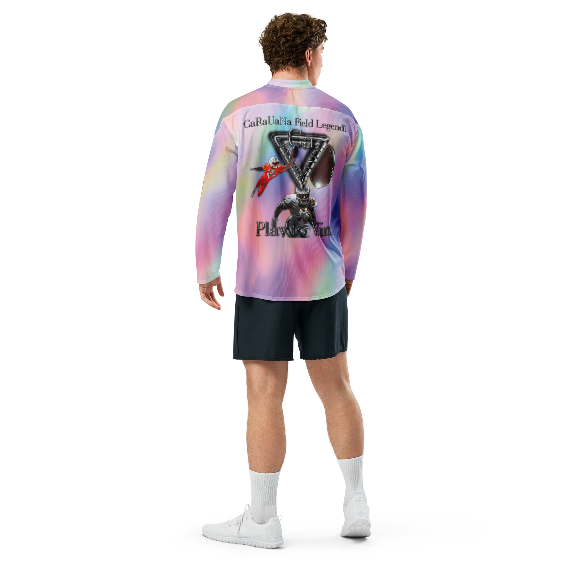 🏈 Premium® Sweatshirt CaRaUaNa – American Football Gradient Carauana Store