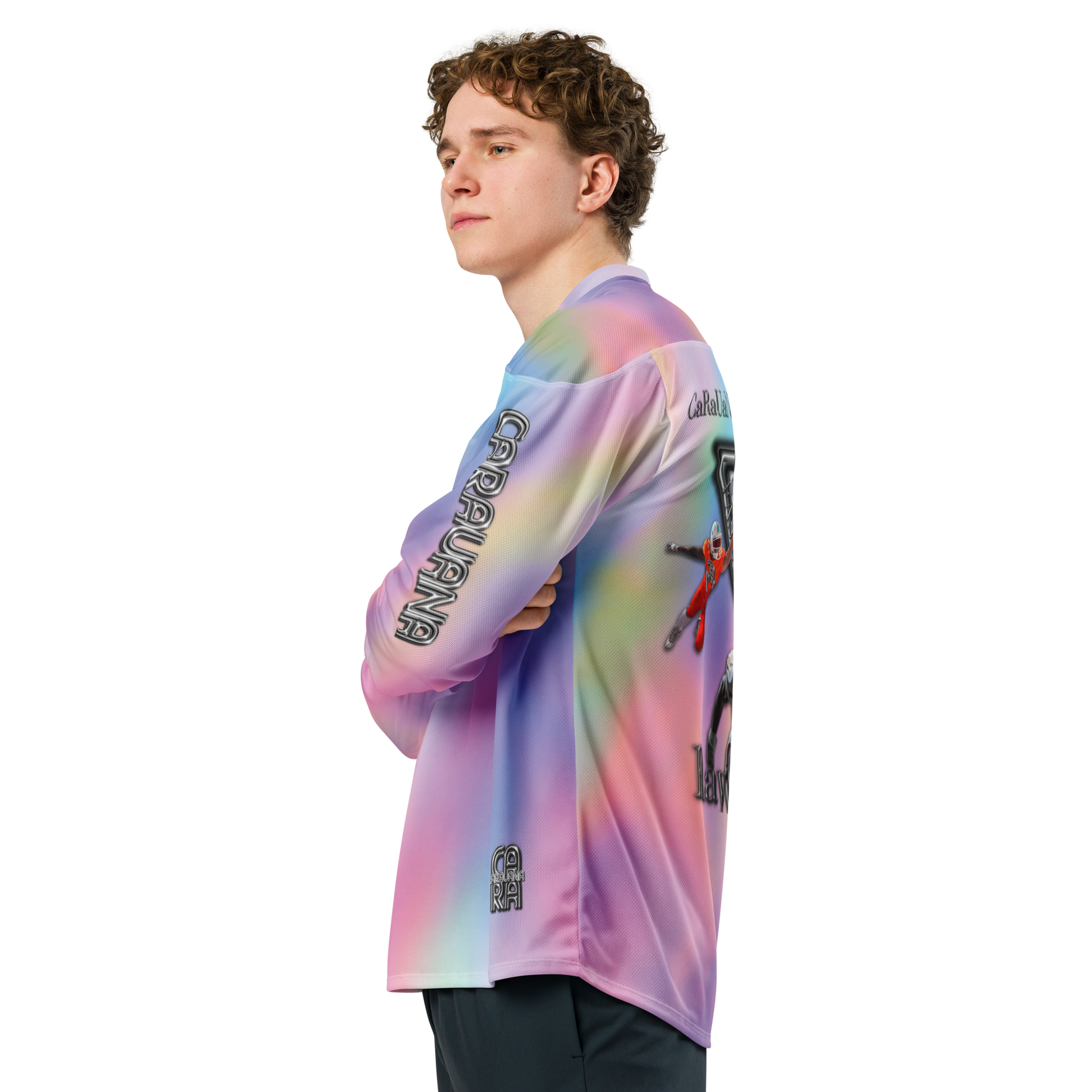🏈 Premium® Sweatshirt CaRaUaNa – American Football Gradient Carauana Store
