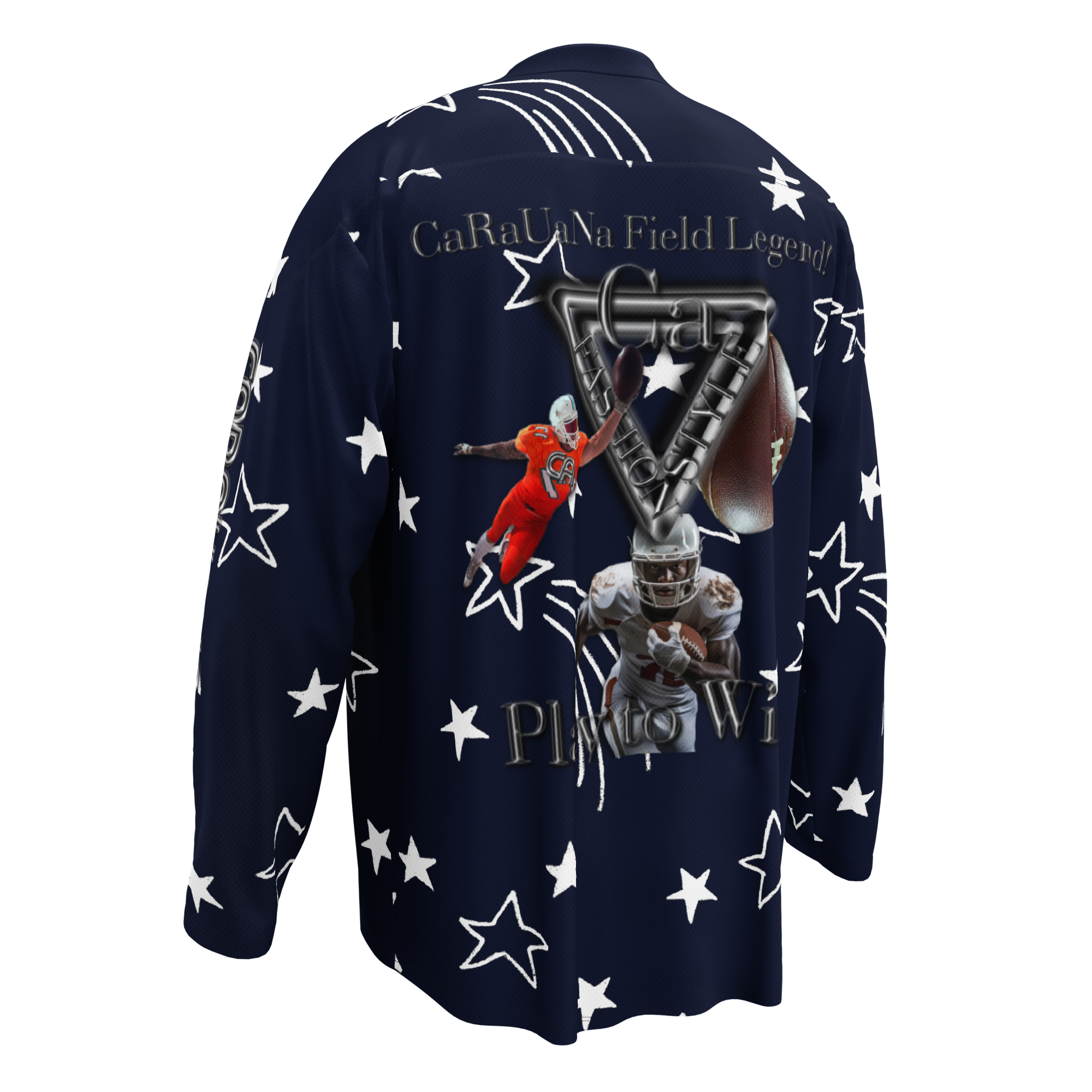 🏈 Sweatshirt CaRaUaNa – American Football Blue Star Carauana Store
