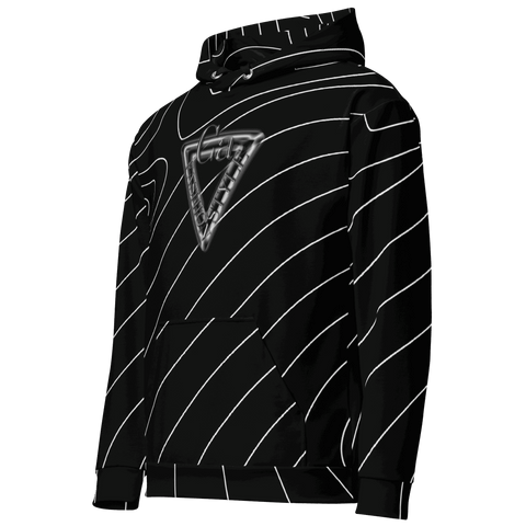 CaRaUaNa Unisex Hoodie Schwarz Markenprodukt