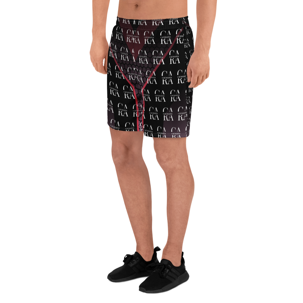 CaRaUaNa Athletic Shorts Unisex black PINK Carauana Store