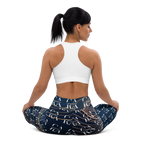 CaRaUaNa Leggings SPORT blue gold Carauana Store