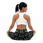 CaRaUaNa Leggings SPORT black Green Carauana Store