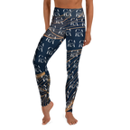 CaRaUaNa Leggings SPORT blue gold Carauana Store