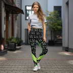 CaRaUaNa Leggings SPORT black Green Carauana Store