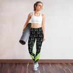 CaRaUaNa Leggings SPORT black Green Carauana Store
