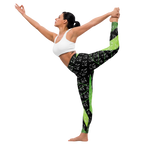 CaRaUaNa Leggings SPORT black Green Carauana Store