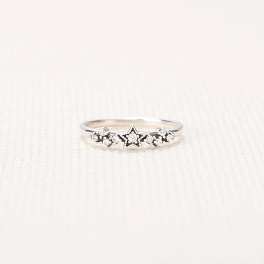 925 Sterling Silver Star Ring Carauana Store