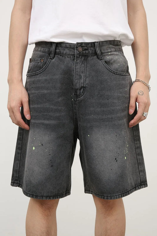 Men's Mid Rise Denim Shorts Carauana Store