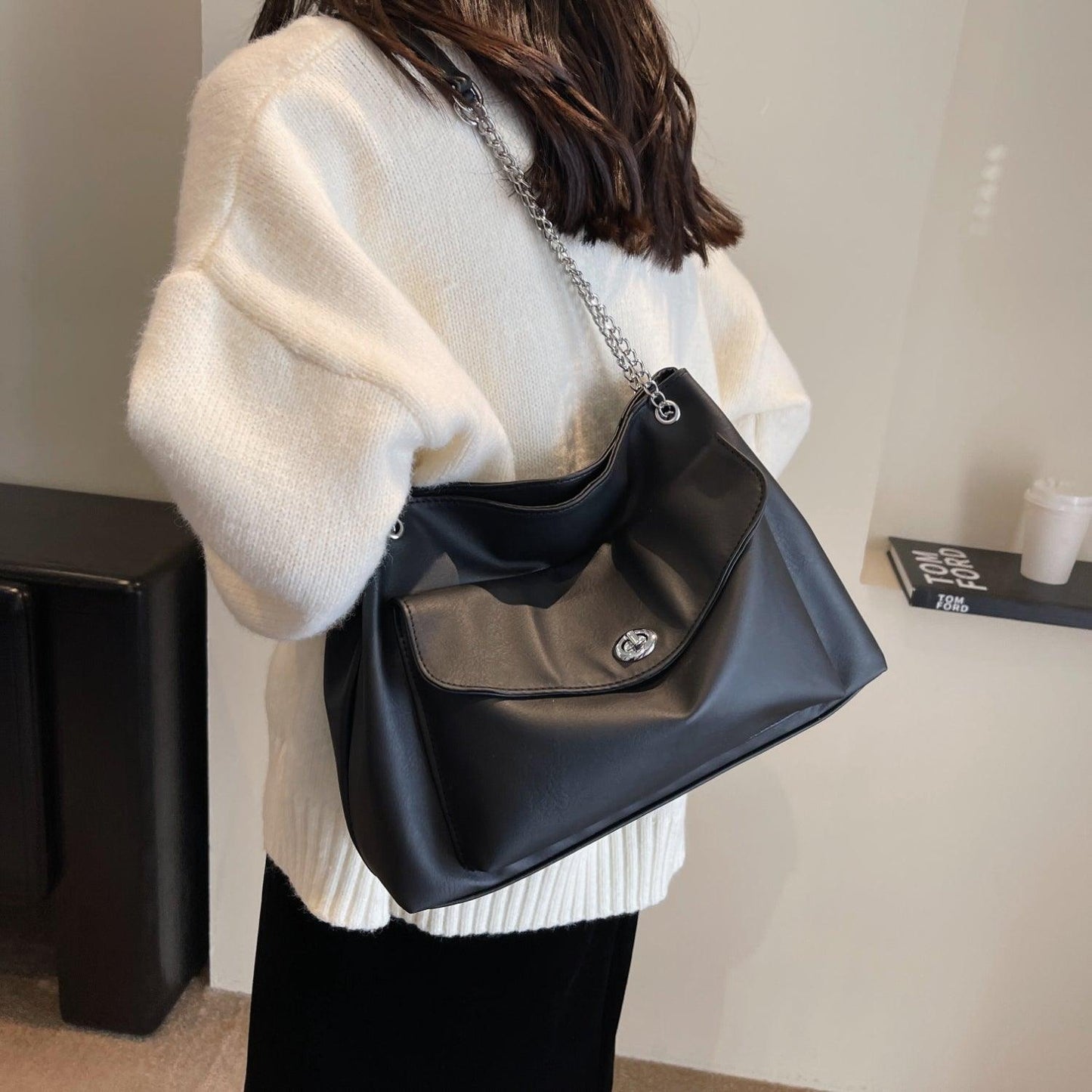 PU Leather Shoulder Bag Carauana Store