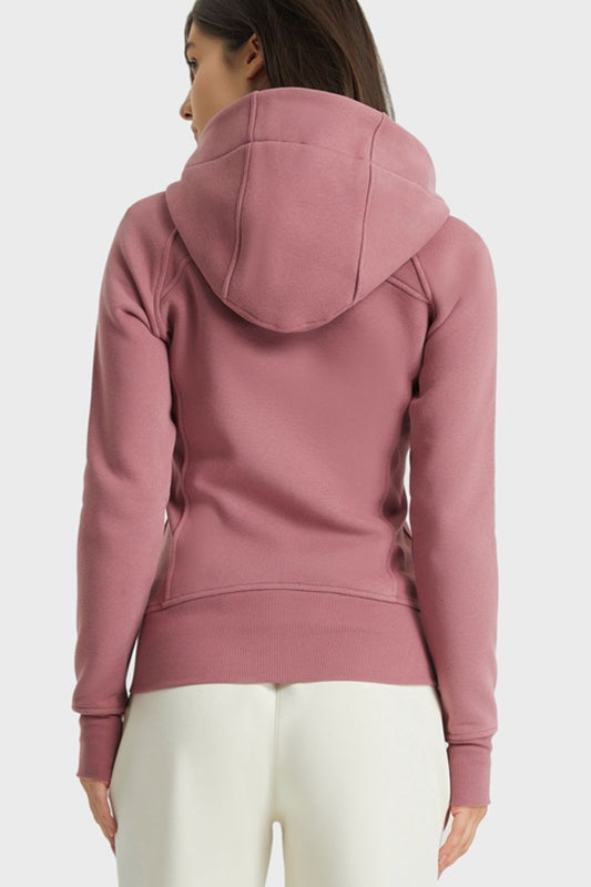 Millennia Zip Up Seam Detail Hooded Sports Jacket Carauana Store