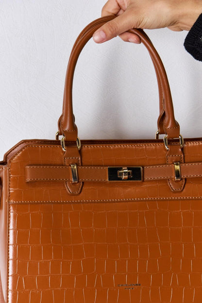 David Jones Texture PU Leather Handbag Carauana Store