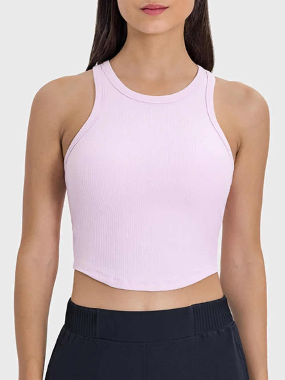 Millennia Round Neck Racerback Active Tank Carauana Store