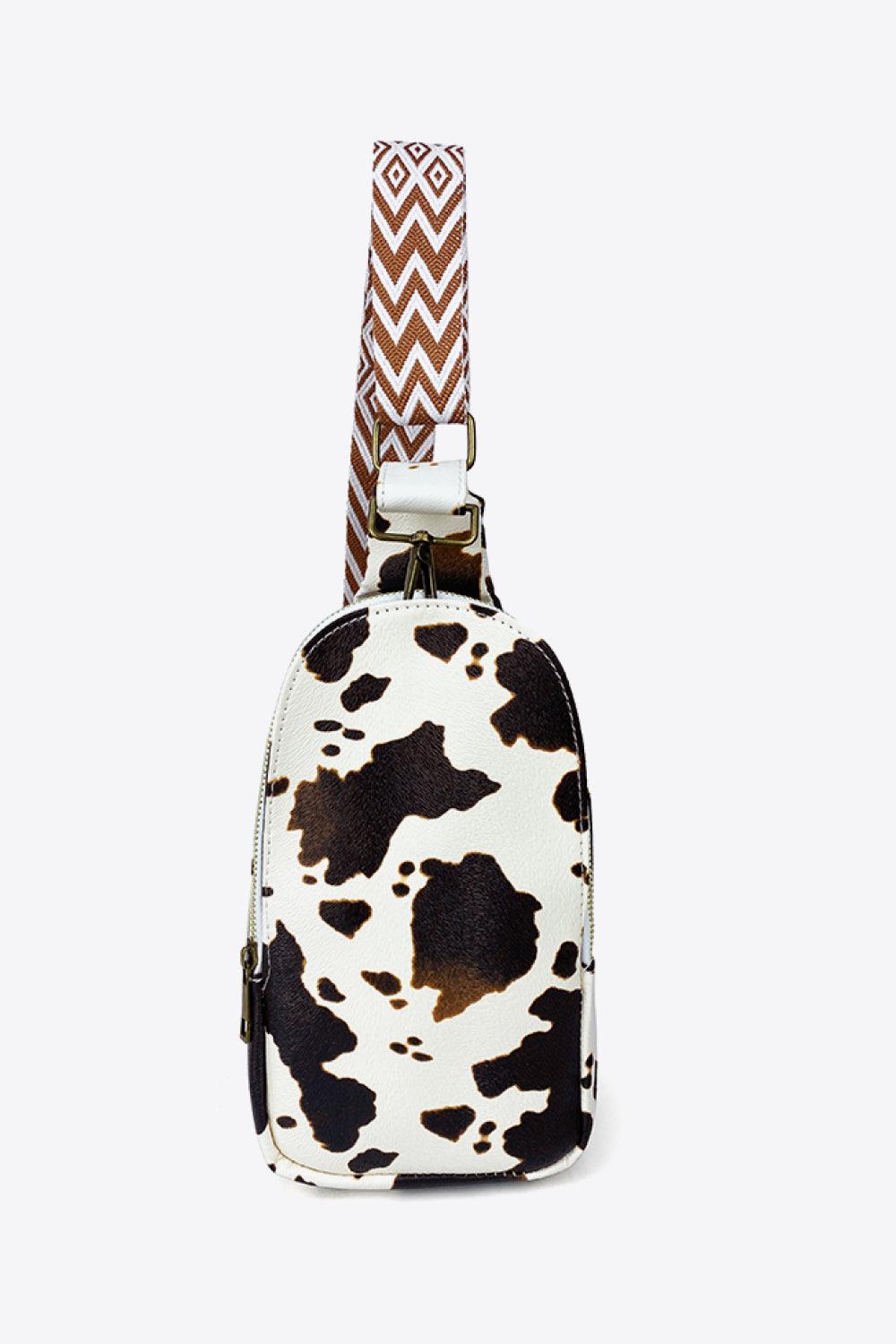 Printed PU Leather Sling Bag Carauana Store