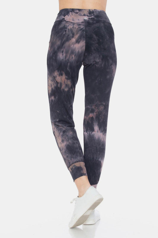 Leggings Depot Tie-Dye High Waist Cropped Leggings Carauana Store