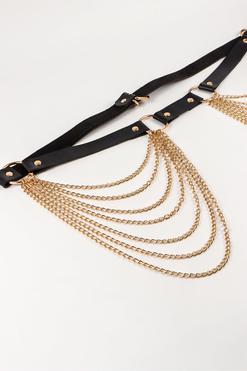 PU Belt with Chain Carauana Store