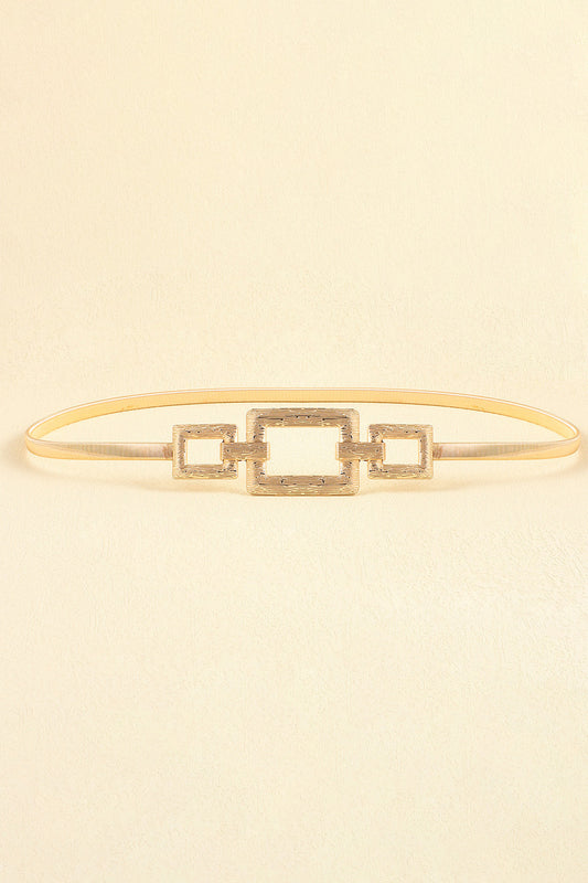 Square Shape Zinc Alloy Buckle Iron Belt Carauana Store