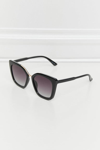 Cat Eye Full Rim Polycarbonate Sunglasses Carauana Store