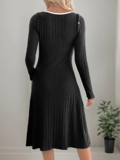 Perfee Slit Wide Strap Dress and Detachable Long Sleeves Set Carauana Store