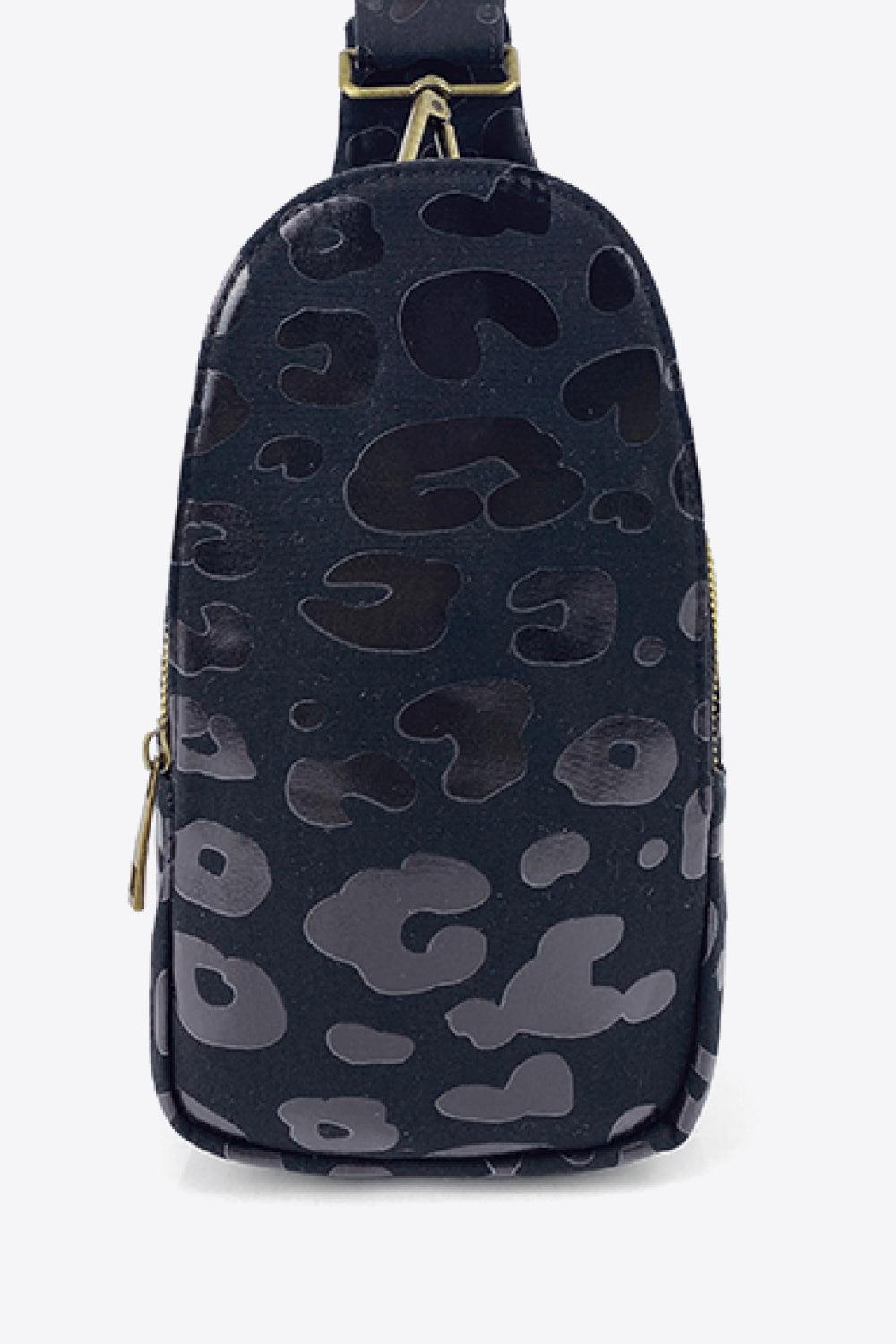 Printed PU Leather Sling Bag Carauana Store