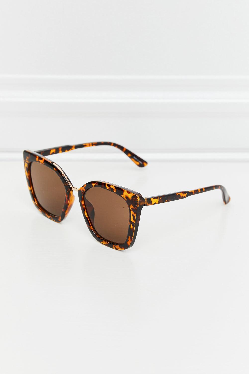 Cat Eye Full Rim Polycarbonate Sunglasses Carauana Store