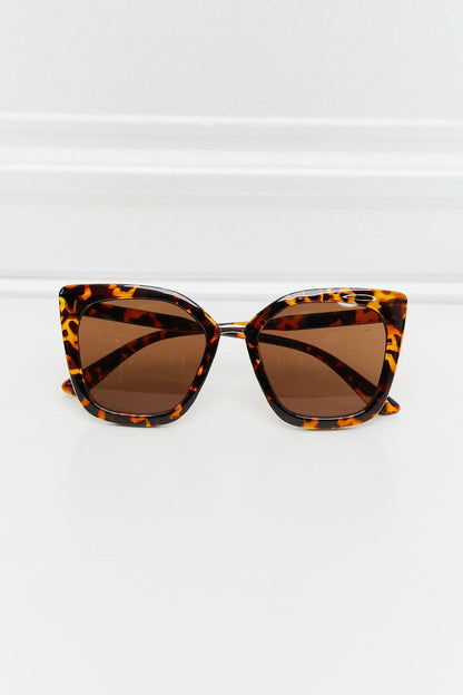 Cat Eye Full Rim Polycarbonate Sunglasses Carauana Store